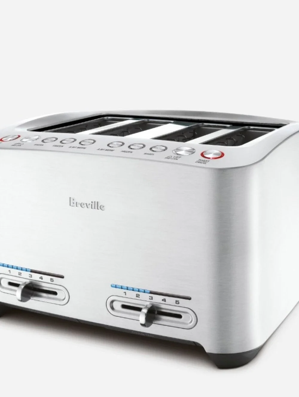 Breville The Diecast Smart Toaster 4-Slice Motorized Toaster